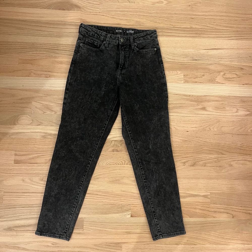 High-Waisted OG Straight Ankle Jeans for Women